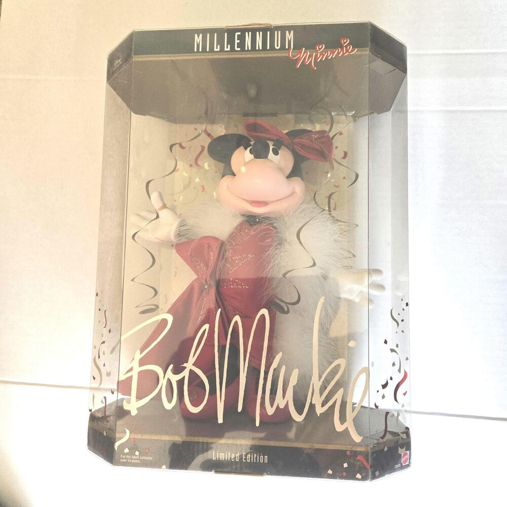 Disney's Millennium Minnie Mouse Doll By Bob Mackie - Limited Edition